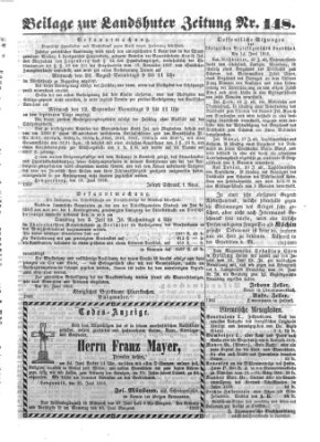 Landshuter Zeitung Mittwoch 27. Juni 1866