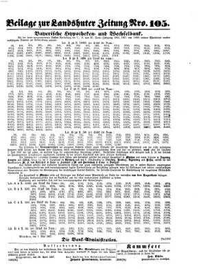 Landshuter Zeitung Samstag 4. Mai 1867