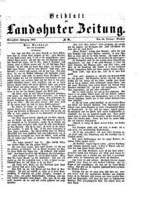 Landshuter Zeitung Sonntag 24. Februar 1867