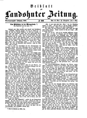 Landshuter Zeitung Sonntag 16. Mai 1869