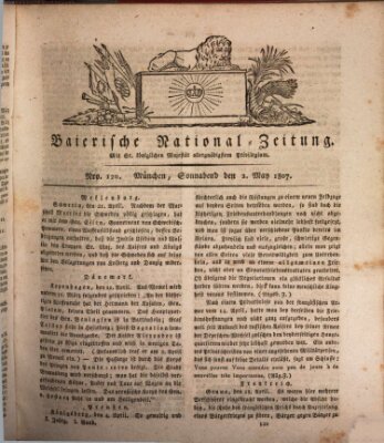 Baierische National-Zeitung Samstag 2. Mai 1807