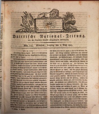 Baierische National-Zeitung Freitag 8. Mai 1807