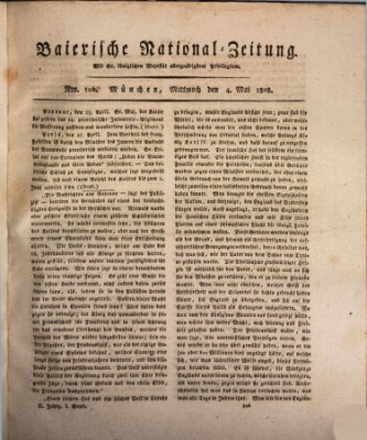 Baierische National-Zeitung Mittwoch 4. Mai 1808