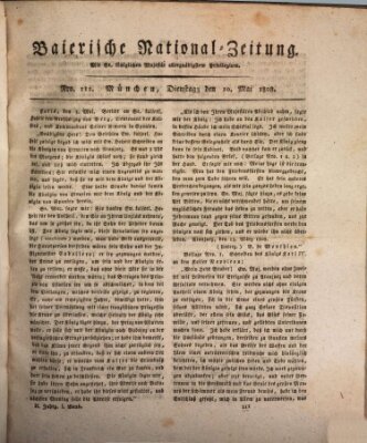 Baierische National-Zeitung Dienstag 10. Mai 1808