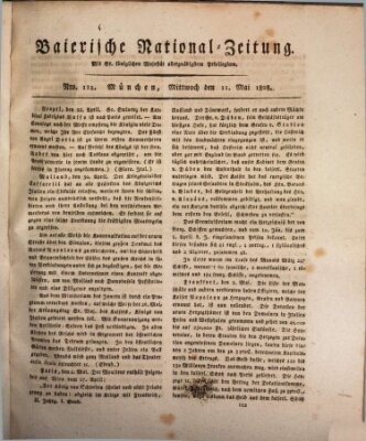 Baierische National-Zeitung Mittwoch 11. Mai 1808