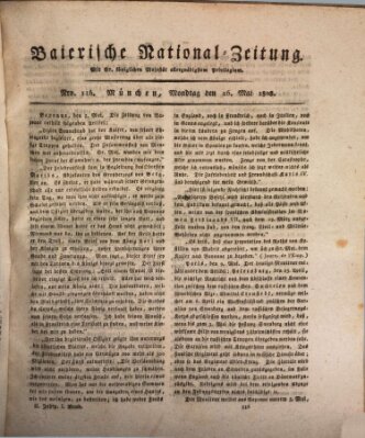 Baierische National-Zeitung Montag 16. Mai 1808