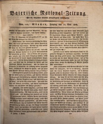 Baierische National-Zeitung Freitag 20. Mai 1808