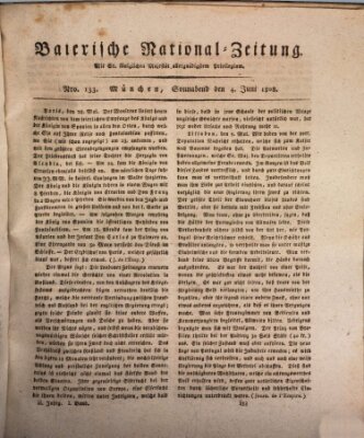 Baierische National-Zeitung Samstag 4. Juni 1808