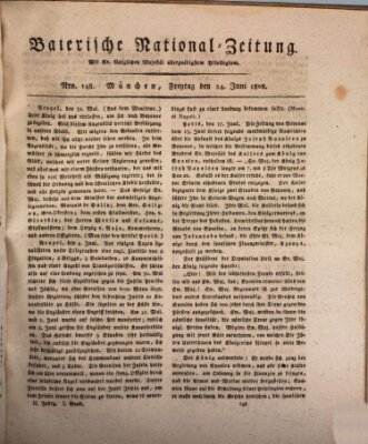 Baierische National-Zeitung Freitag 24. Juni 1808