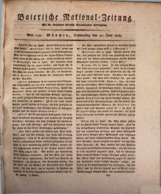 Baierische National-Zeitung Donnerstag 30. Juni 1808