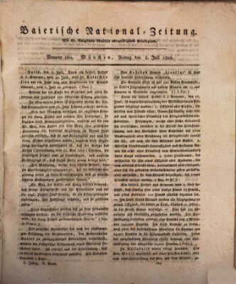 Baierische National-Zeitung Freitag 8. Juli 1808