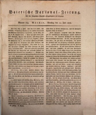 Baierische National-Zeitung Dienstag 12. Juli 1808