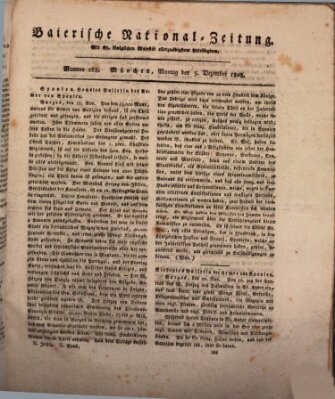 Baierische National-Zeitung Montag 5. Dezember 1808