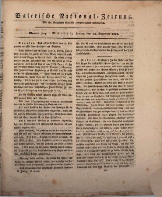 Baierische National-Zeitung Freitag 23. Dezember 1808