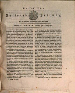 Baierische National-Zeitung Montag 6. März 1809