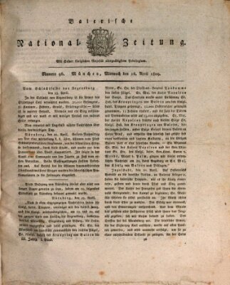 Baierische National-Zeitung Mittwoch 26. April 1809