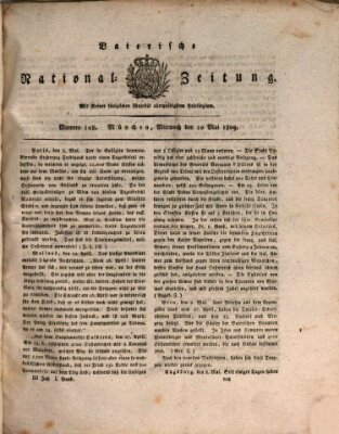 Baierische National-Zeitung Mittwoch 10. Mai 1809