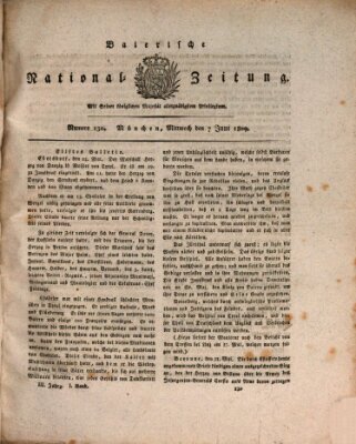 Baierische National-Zeitung Mittwoch 7. Juni 1809