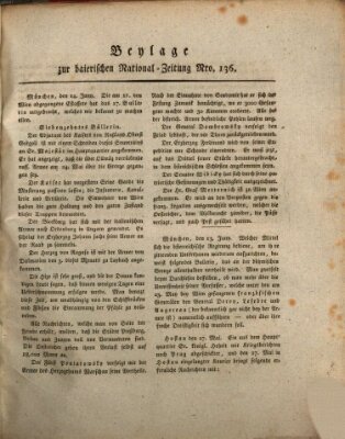 Baierische National-Zeitung Mittwoch 14. Juni 1809