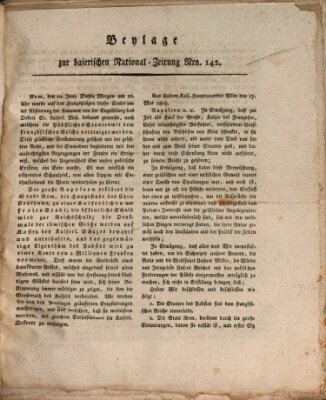 Baierische National-Zeitung Mittwoch 21. Juni 1809