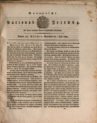 Baierische National-Zeitung Samstag 1. Juli 1809