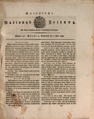 Baierische National-Zeitung Samstag 8. Juli 1809