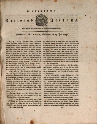 Baierische National-Zeitung Samstag 15. Juli 1809