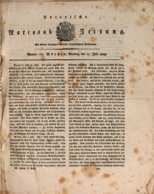 Baierische National-Zeitung Montag 17. Juli 1809