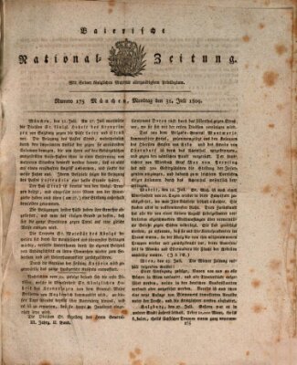 Baierische National-Zeitung Montag 31. Juli 1809