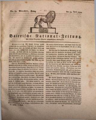 Baierische National-Zeitung Freitag 13. April 1810