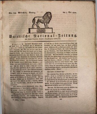 Baierische National-Zeitung Montag 7. Mai 1810