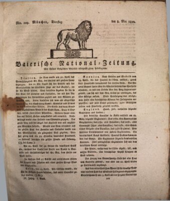 Baierische National-Zeitung Dienstag 8. Mai 1810