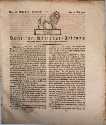 Baierische National-Zeitung Samstag 12. Mai 1810