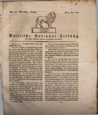 Baierische National-Zeitung Dienstag 5. Juni 1810