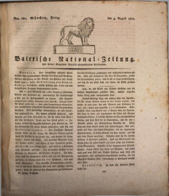 Baierische National-Zeitung Freitag 3. August 1810