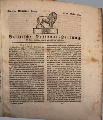 Baierische National-Zeitung Dienstag 30. Oktober 1810