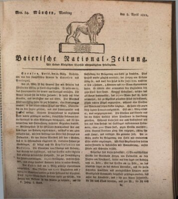 Baierische National-Zeitung Montag 8. April 1811