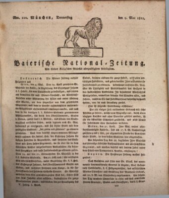 Baierische National-Zeitung Donnerstag 9. Mai 1811