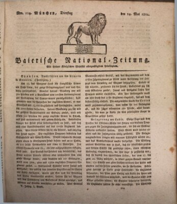 Baierische National-Zeitung Dienstag 14. Mai 1811