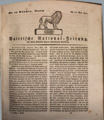 Baierische National-Zeitung Samstag 18. Mai 1811