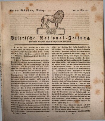 Baierische National-Zeitung Montag 20. Mai 1811