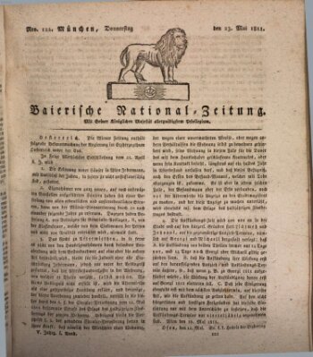 Baierische National-Zeitung Donnerstag 23. Mai 1811