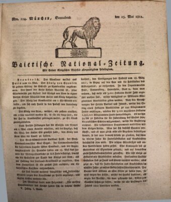 Baierische National-Zeitung Samstag 25. Mai 1811