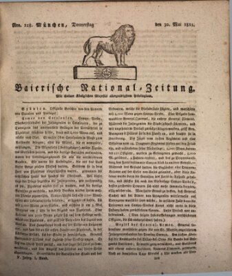 Baierische National-Zeitung Donnerstag 30. Mai 1811