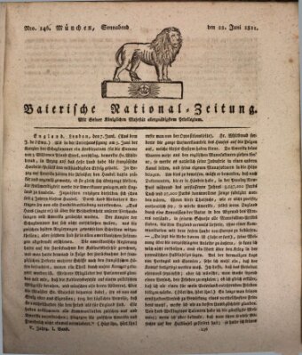 Baierische National-Zeitung Samstag 22. Juni 1811