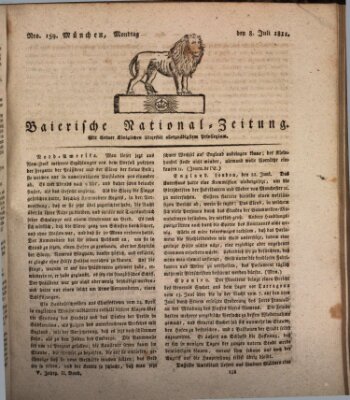 Baierische National-Zeitung Montag 8. Juli 1811