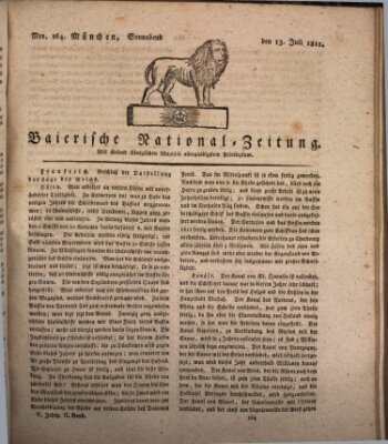 Baierische National-Zeitung Samstag 13. Juli 1811