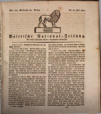 Baierische National-Zeitung Freitag 19. Juli 1811