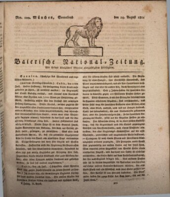 Baierische National-Zeitung Samstag 24. August 1811