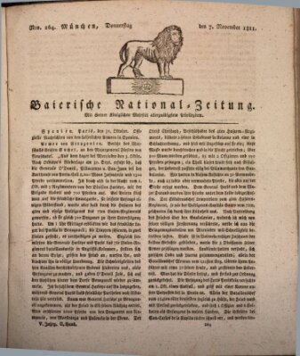 Baierische National-Zeitung Donnerstag 7. November 1811